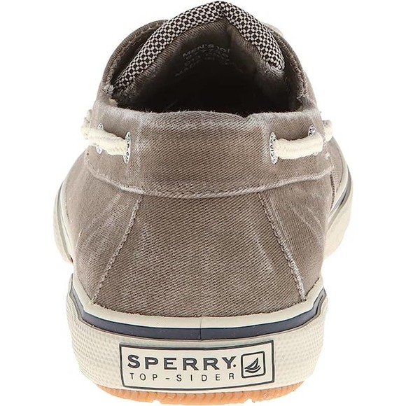 Sperry Men's, Halyard Boat Shoe Chambray Chocolate/TAN 10 M - Picture 6 of 7